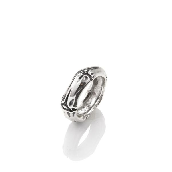 BAMBOO BAND RING טבעת כסף