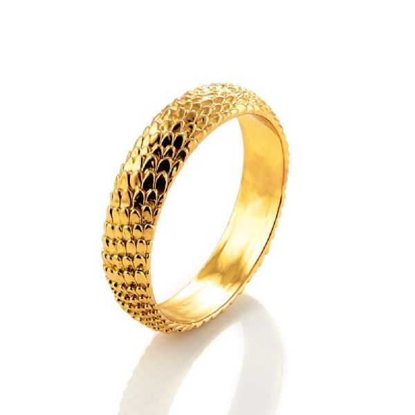 GOLDEN SNAKE BRACELET צמיד כסף מוזהב