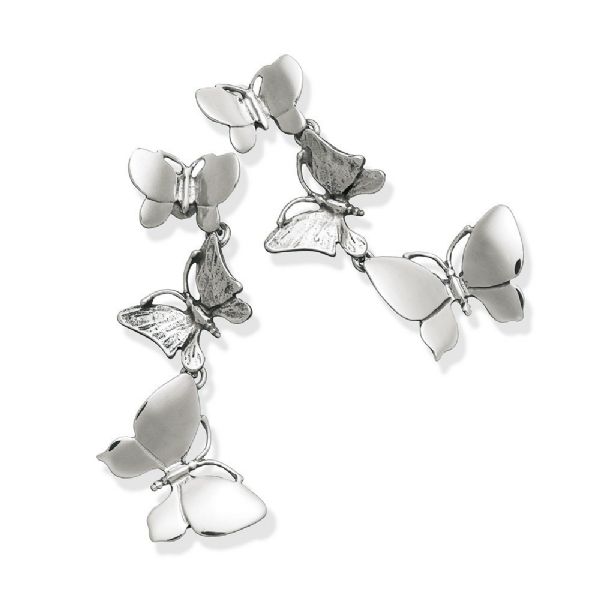 BUTTERFLIES EARRINGS עגילים כסף