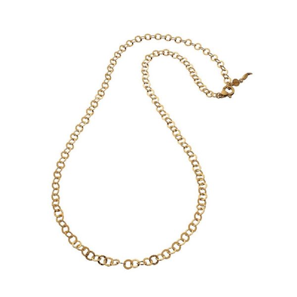 CAPRI CHAIN GOLDPLATED NECKLACE שרשרת כסף