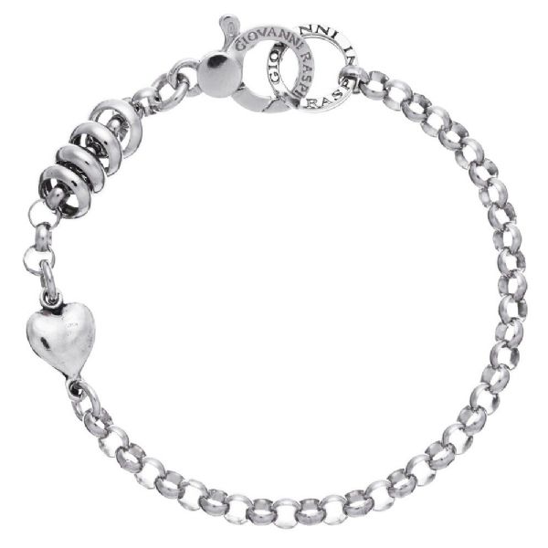 HEART BASE BRACELET צמיד כסף